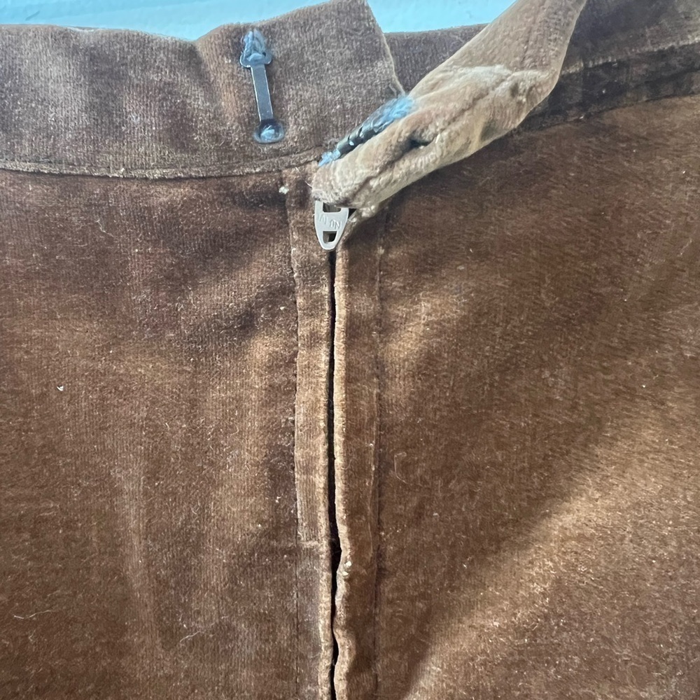 Vintage 1968 “Mountain Artisans” Velvet  Patchwork Maxi Skirt One of a Kind - Picture 3 of 8